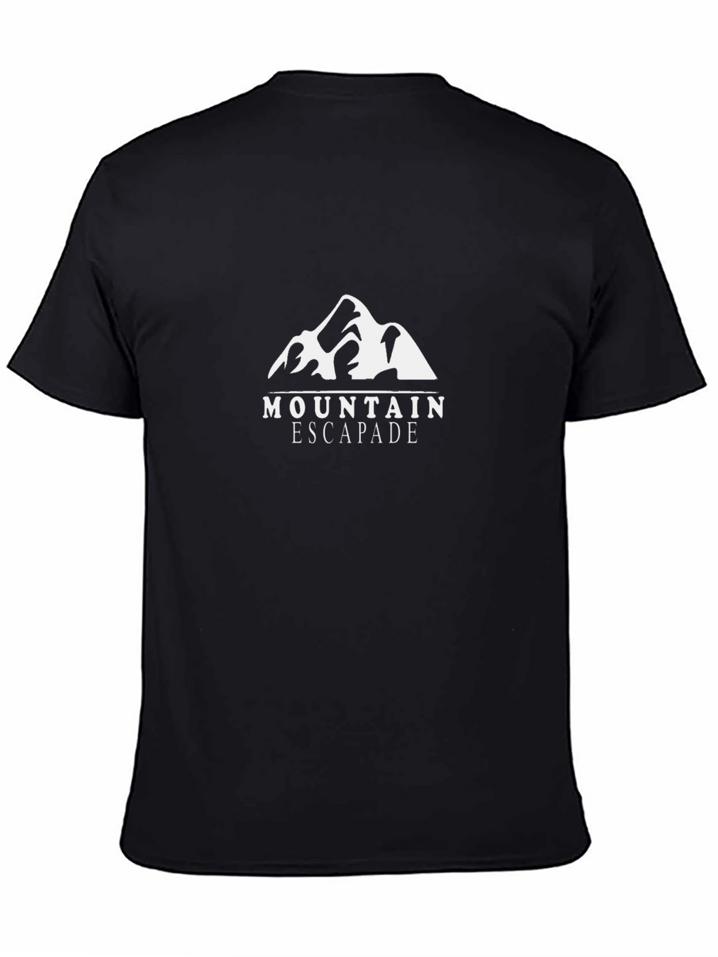 Mountain Escapade Graphic T-Shirt - Black
