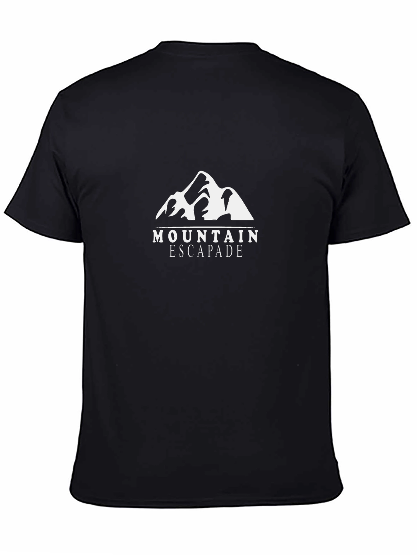 Mountain Escapade Graphic T-Shirt - Black