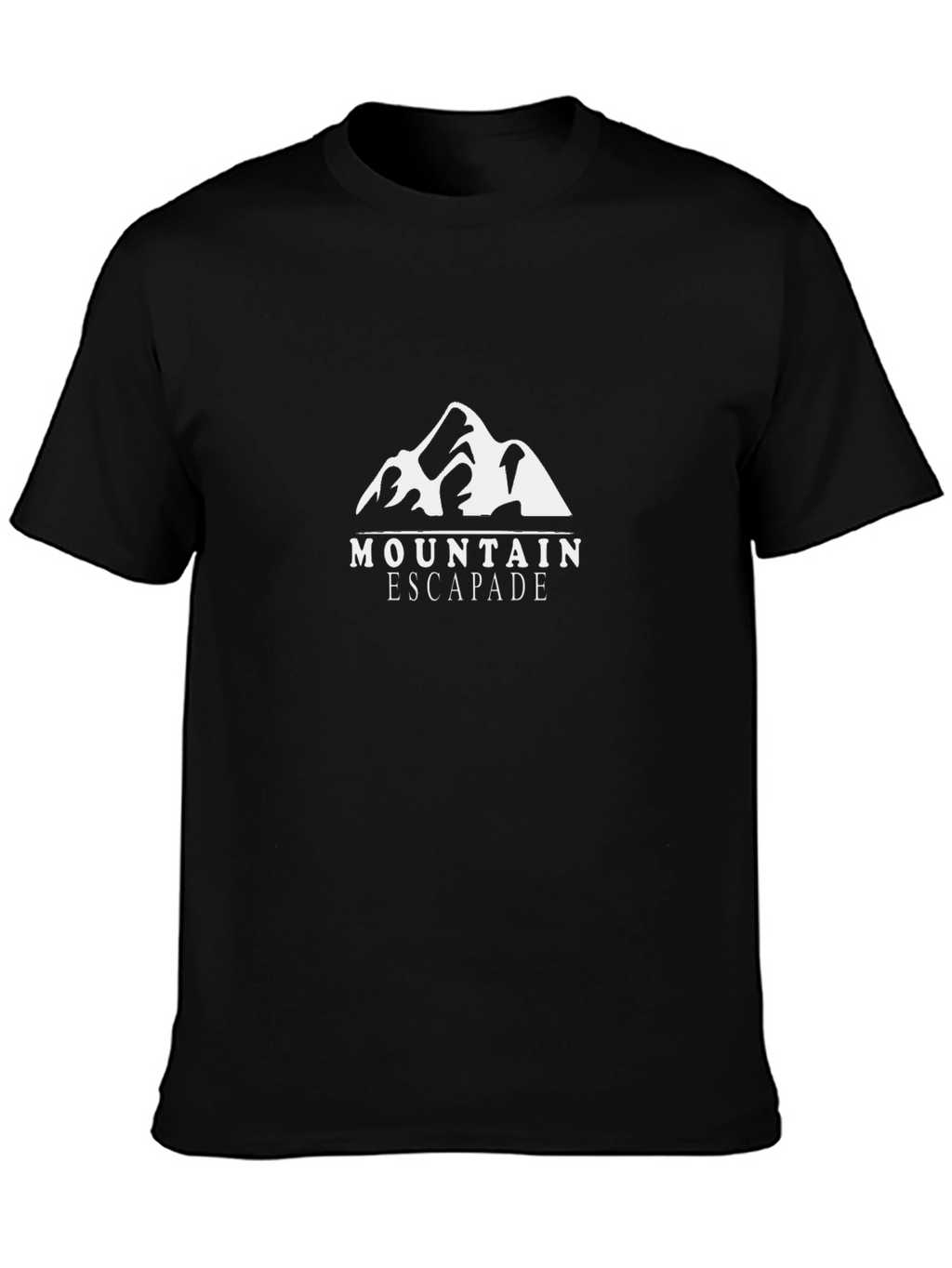 Mountain Escapade Graphic T-Shirt - Black