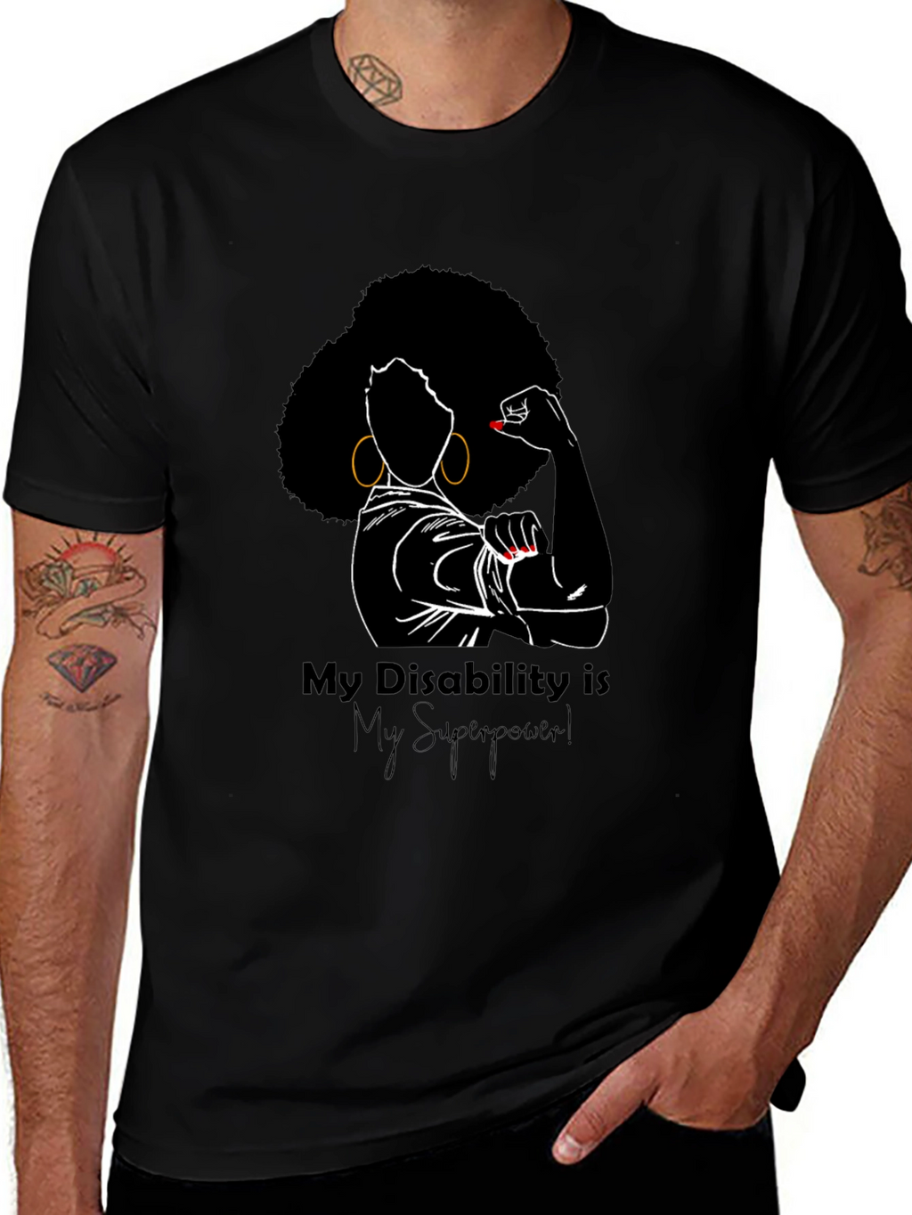 Disability Superpower Graphic Tee