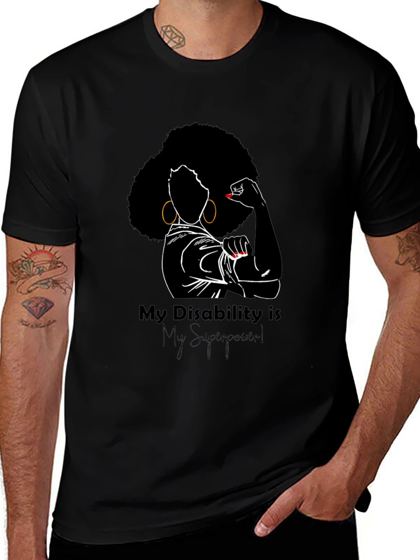 Disability Superpower Graphic Tee