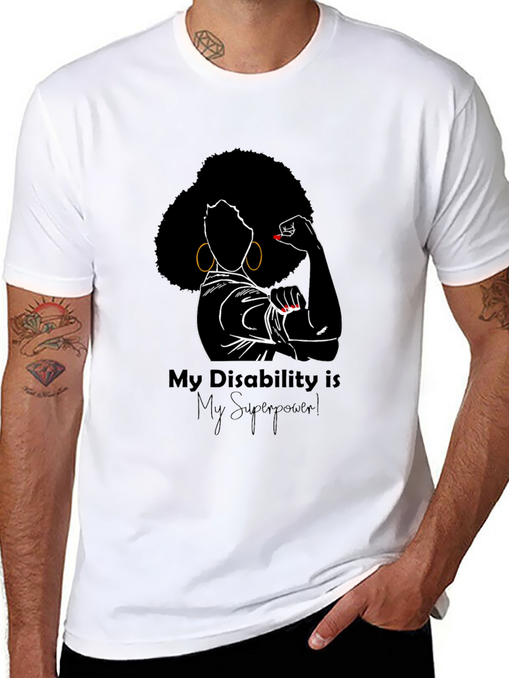 Disability Superpower Graphic Tee