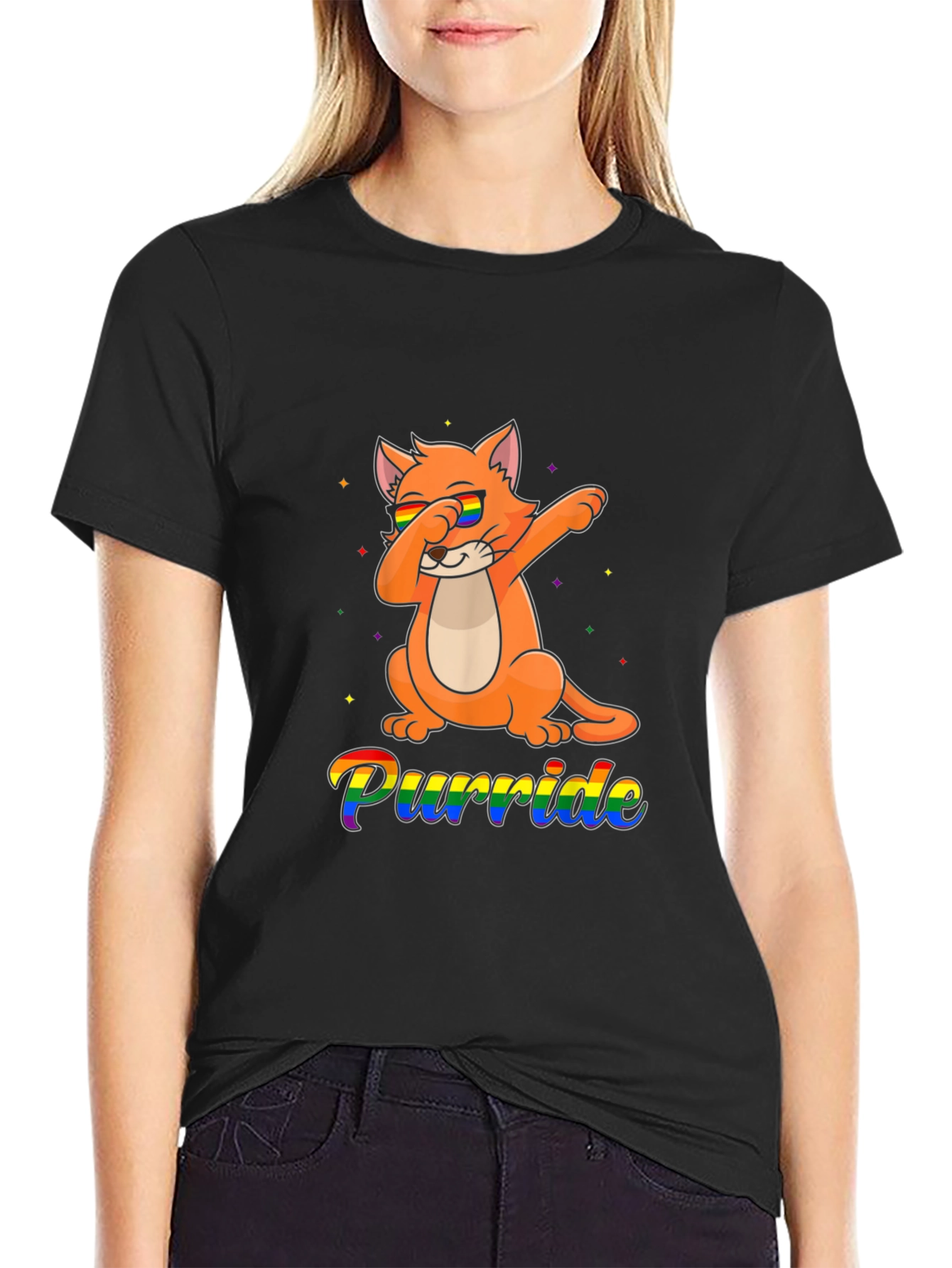 Purride Cat Pride LGBTQ+ T-Shirt