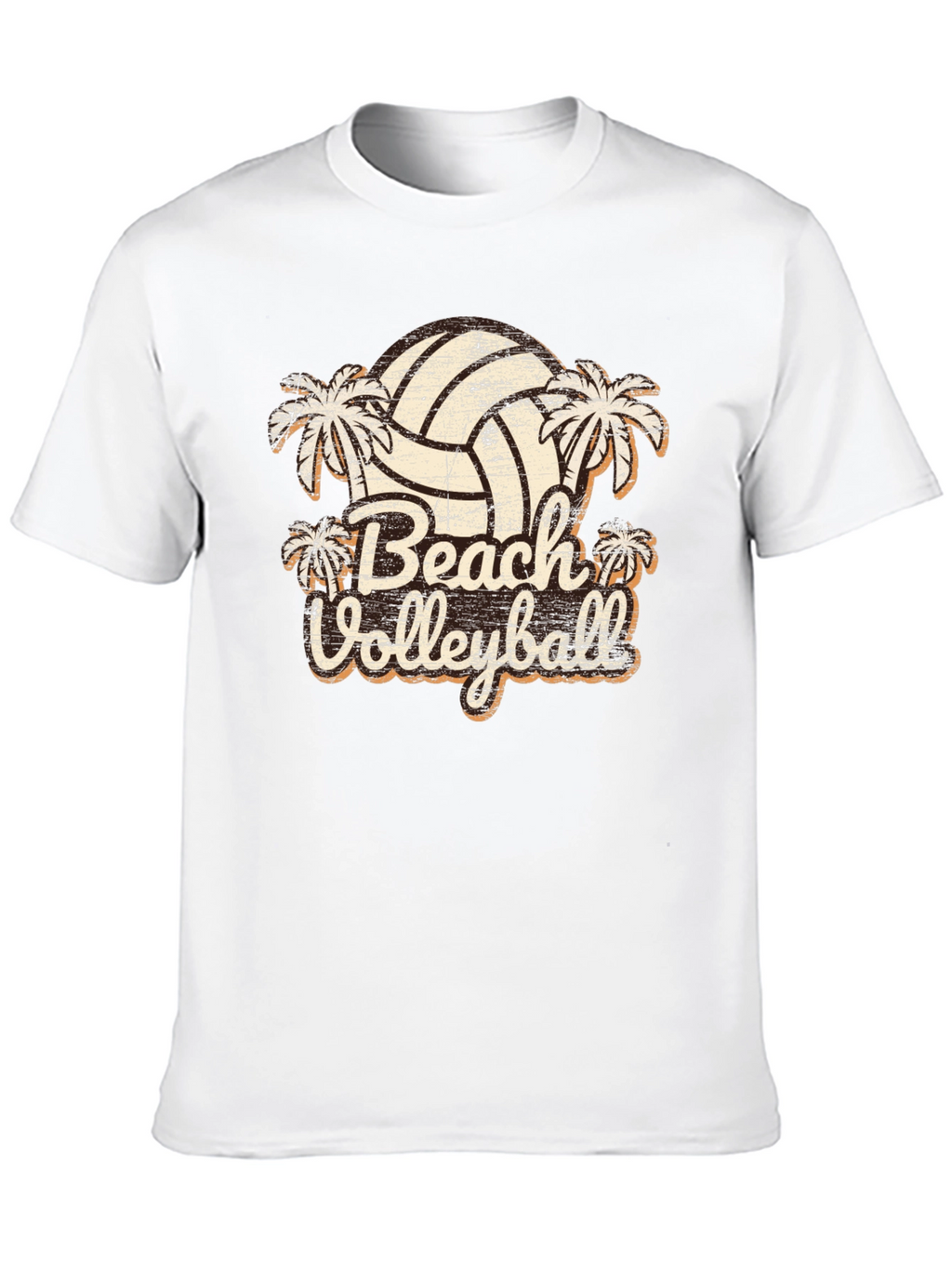 Beach Volleyball Graphic T-Shirt