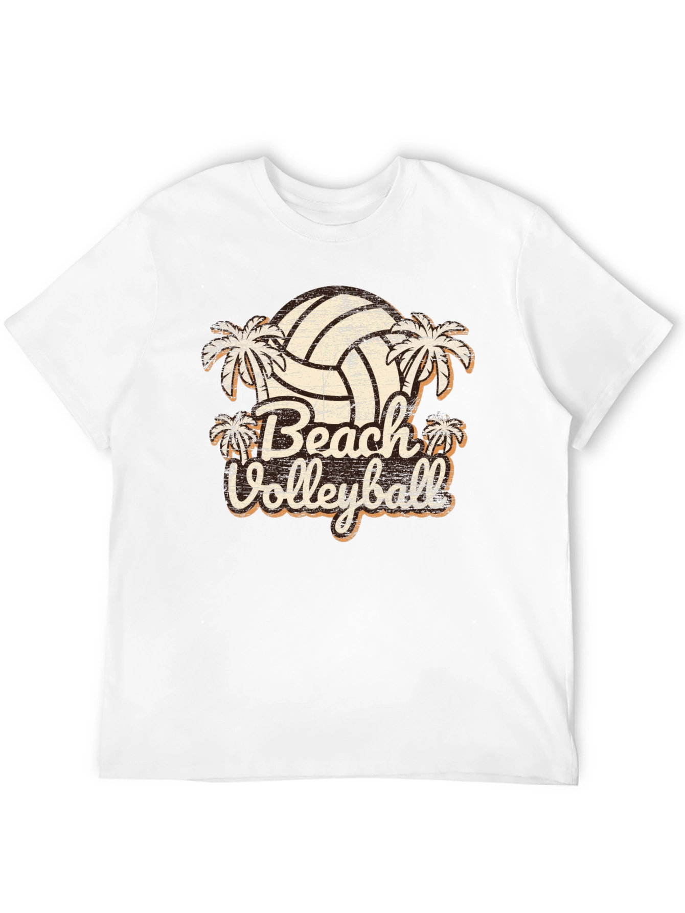 Beach Volleyball Graphic T-Shirt