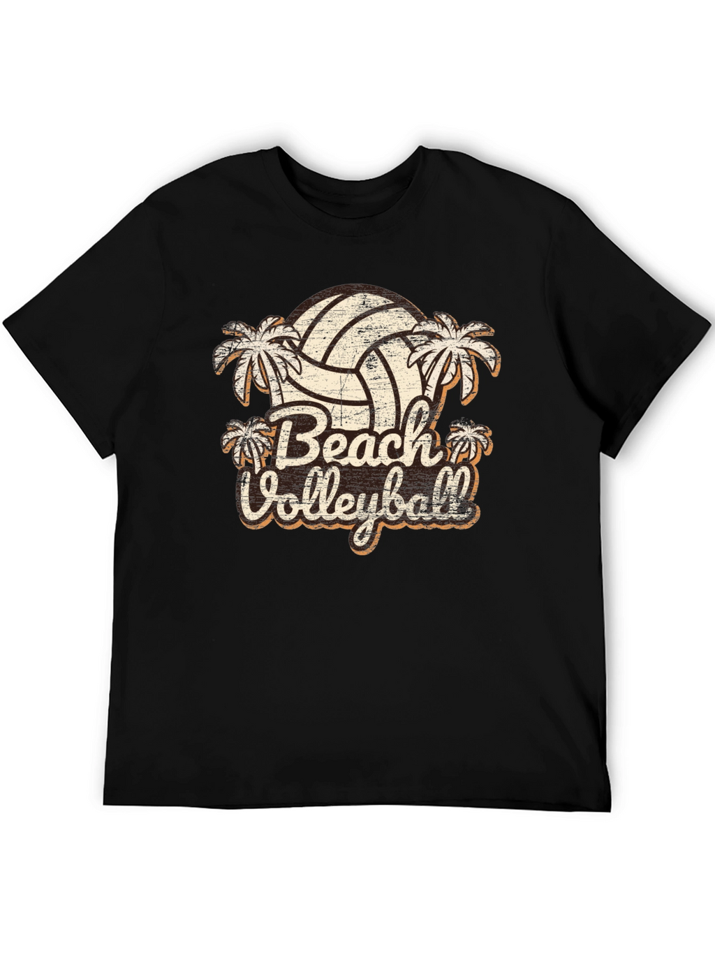 Beach Volleyball Graphic T-Shirt