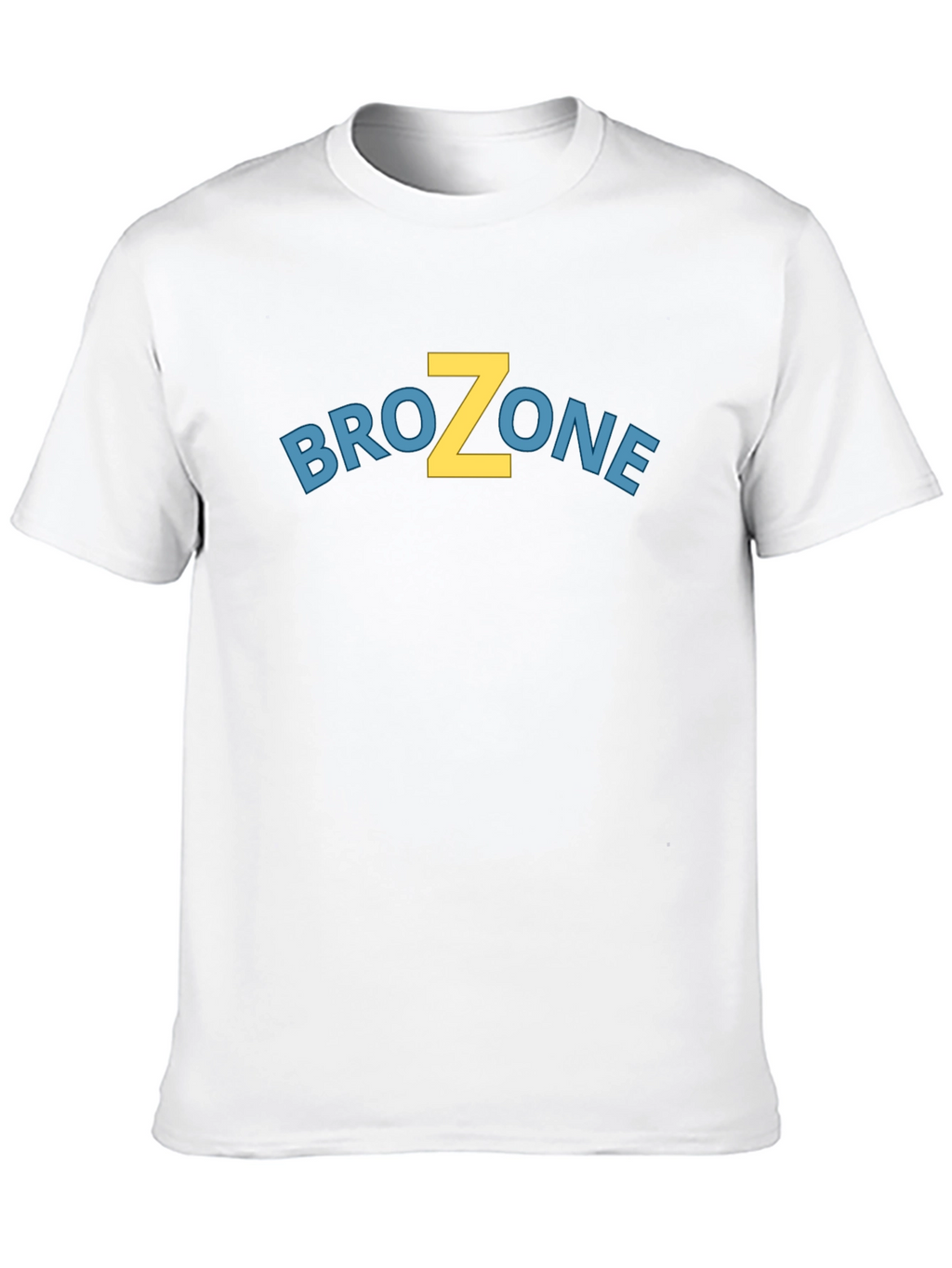 BroZone Graphic T-Shirt - Black Crew Neck Tee
