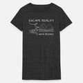 Escape reality with books bookworm quote