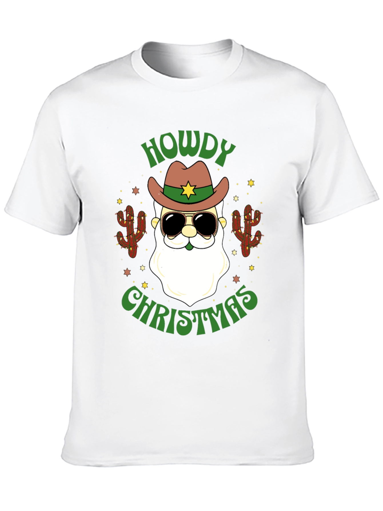 Howdy Christmas Santa T-Shirt