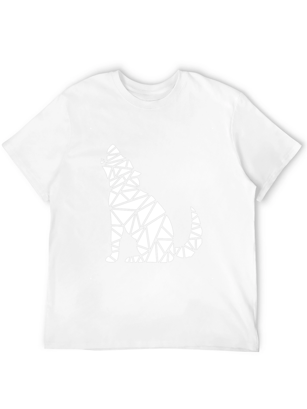 Geometric Wolf Graphic Tee