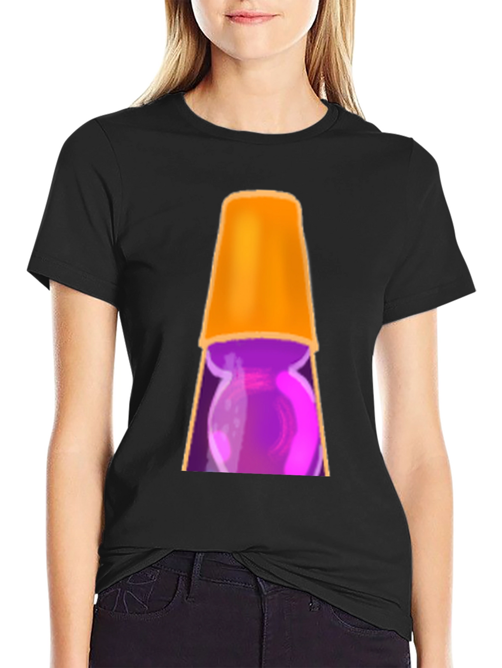 Lava Lamp Graphic Tee - Retro Style