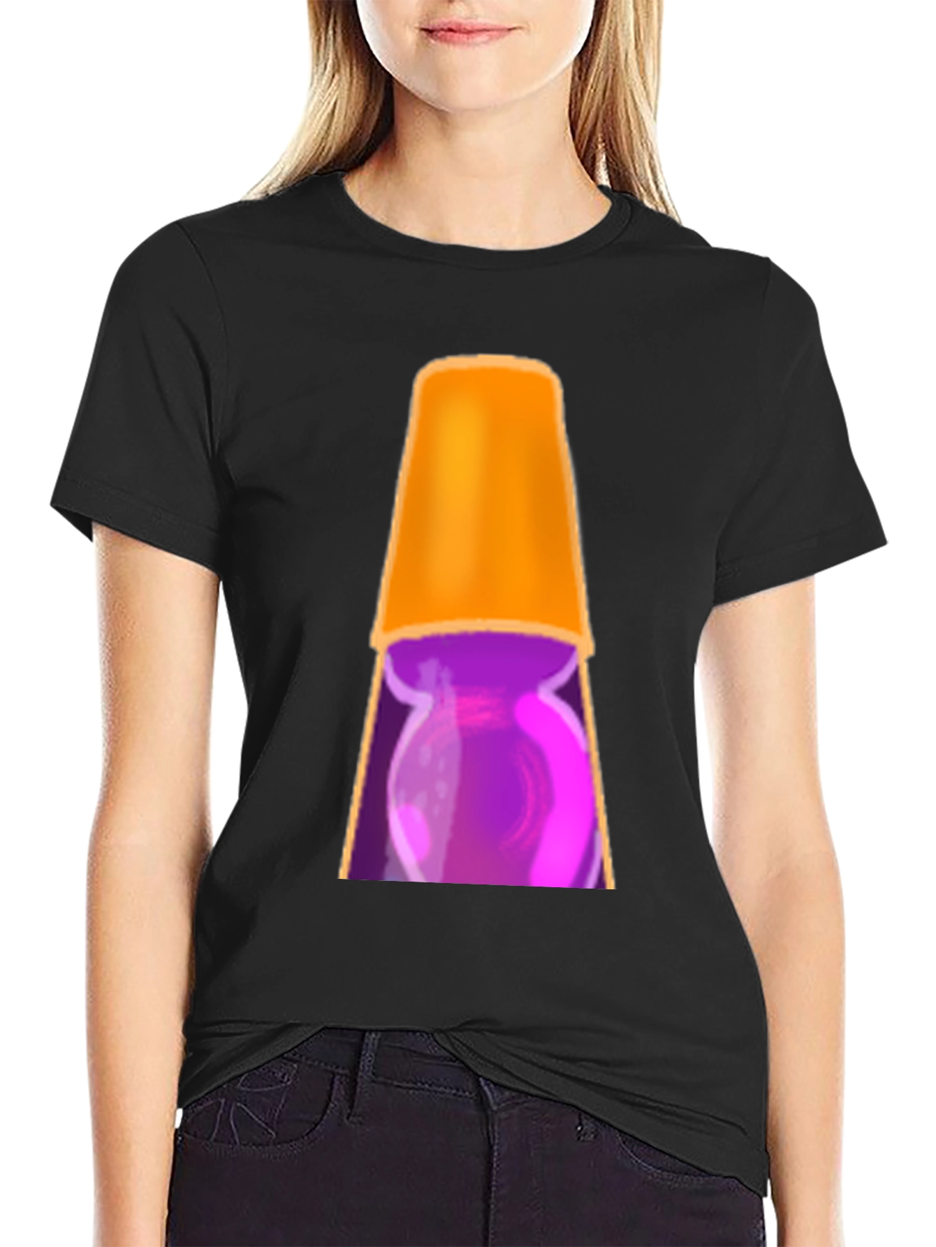 Lava Lamp Graphic Tee - Retro Style