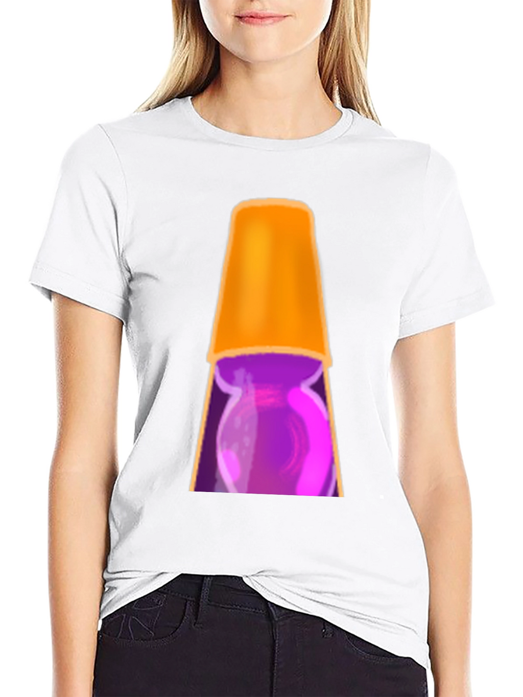 Lava Lamp Graphic Tee - Retro Style