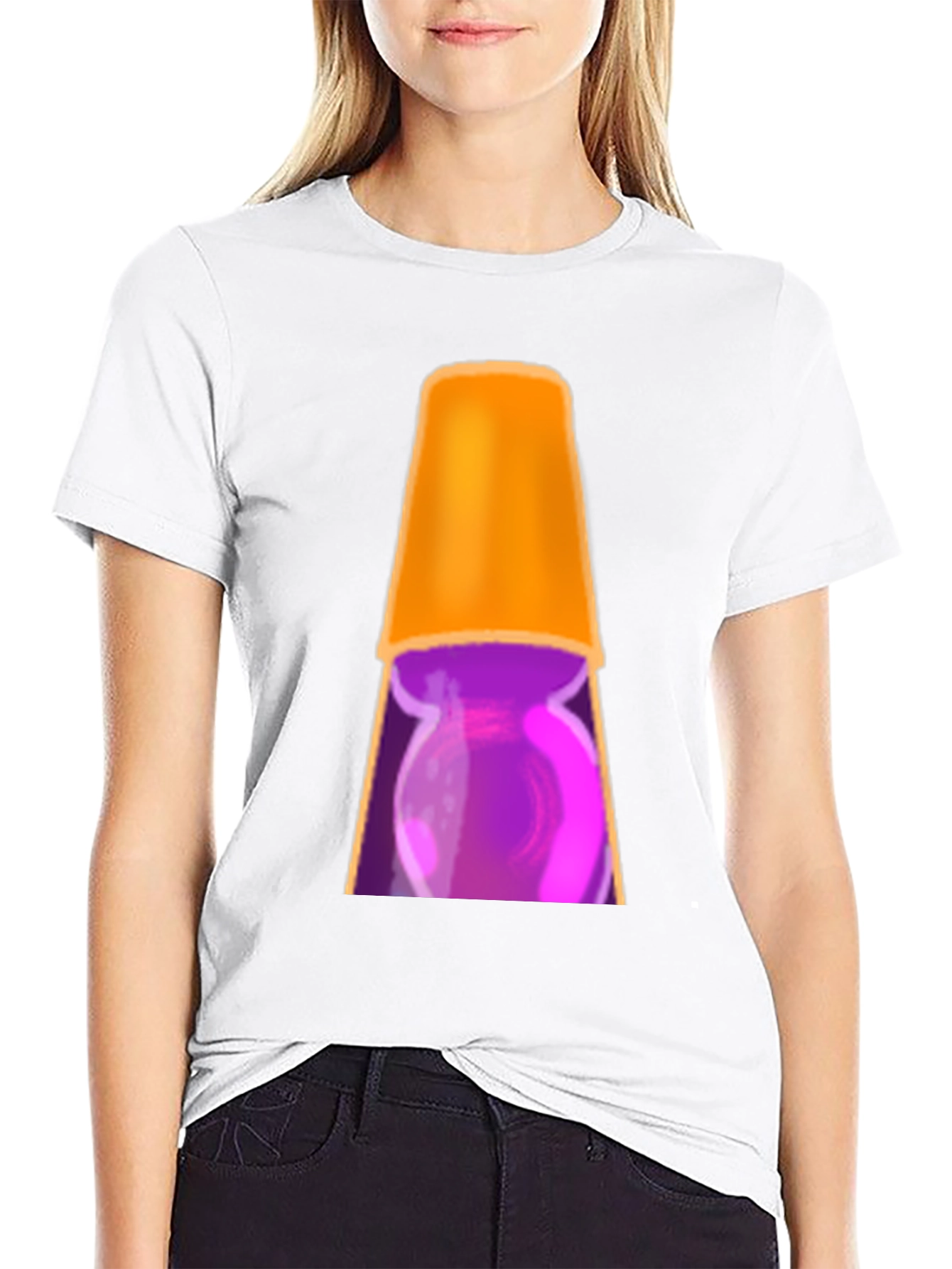 Lava Lamp Graphic Tee - Retro Style