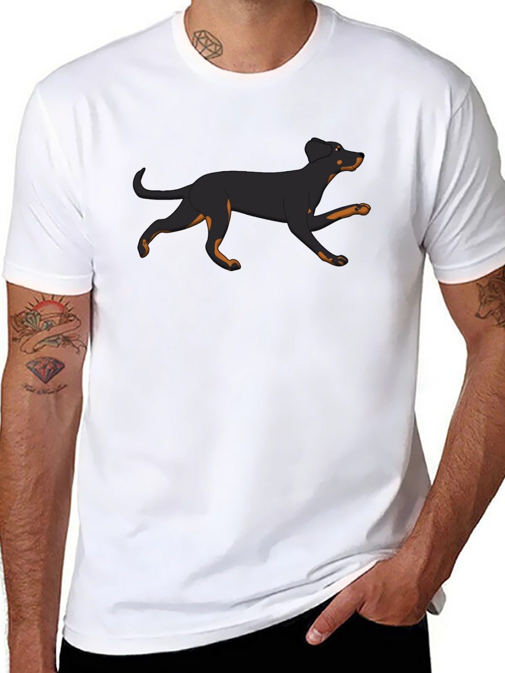 Black Dog Graphic Tee