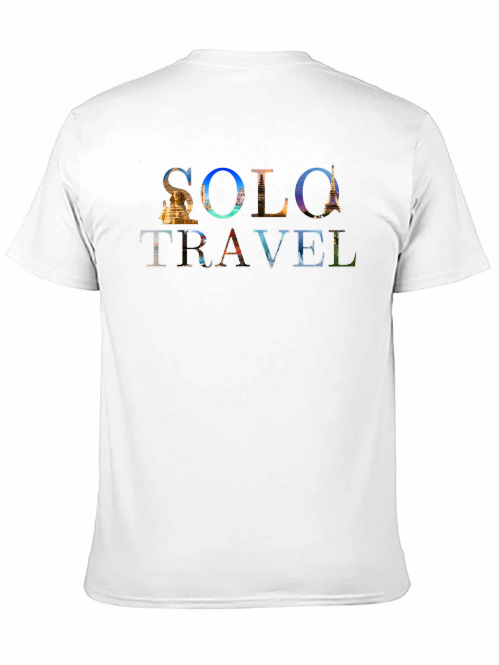 Solo Travel Graphic Tee - Adventure Awaits