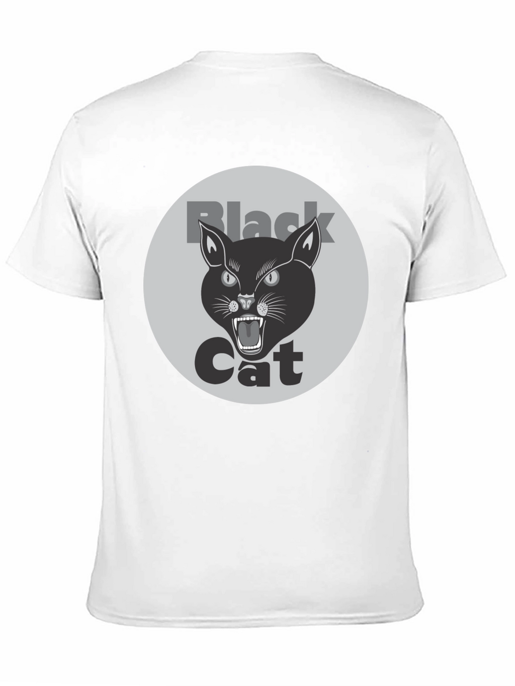Black Cat Graphic T-Shirt
