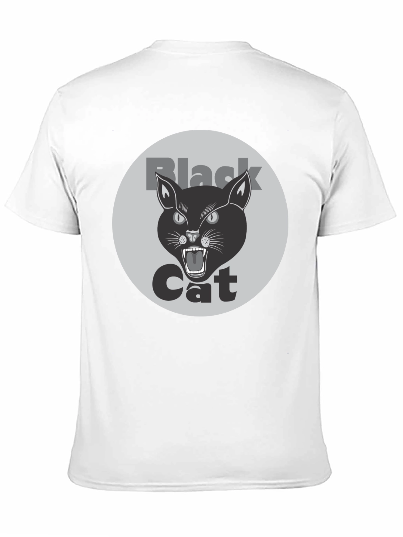 Black Cat Graphic T-Shirt
