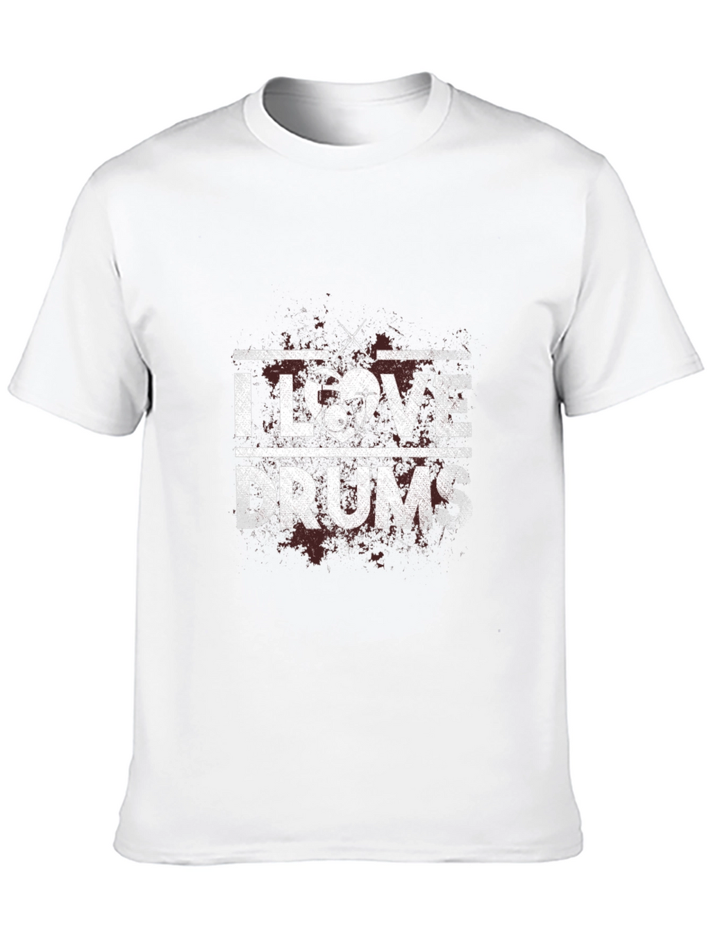 I Love Drums Graphic Tee - Musicians T-Shirt