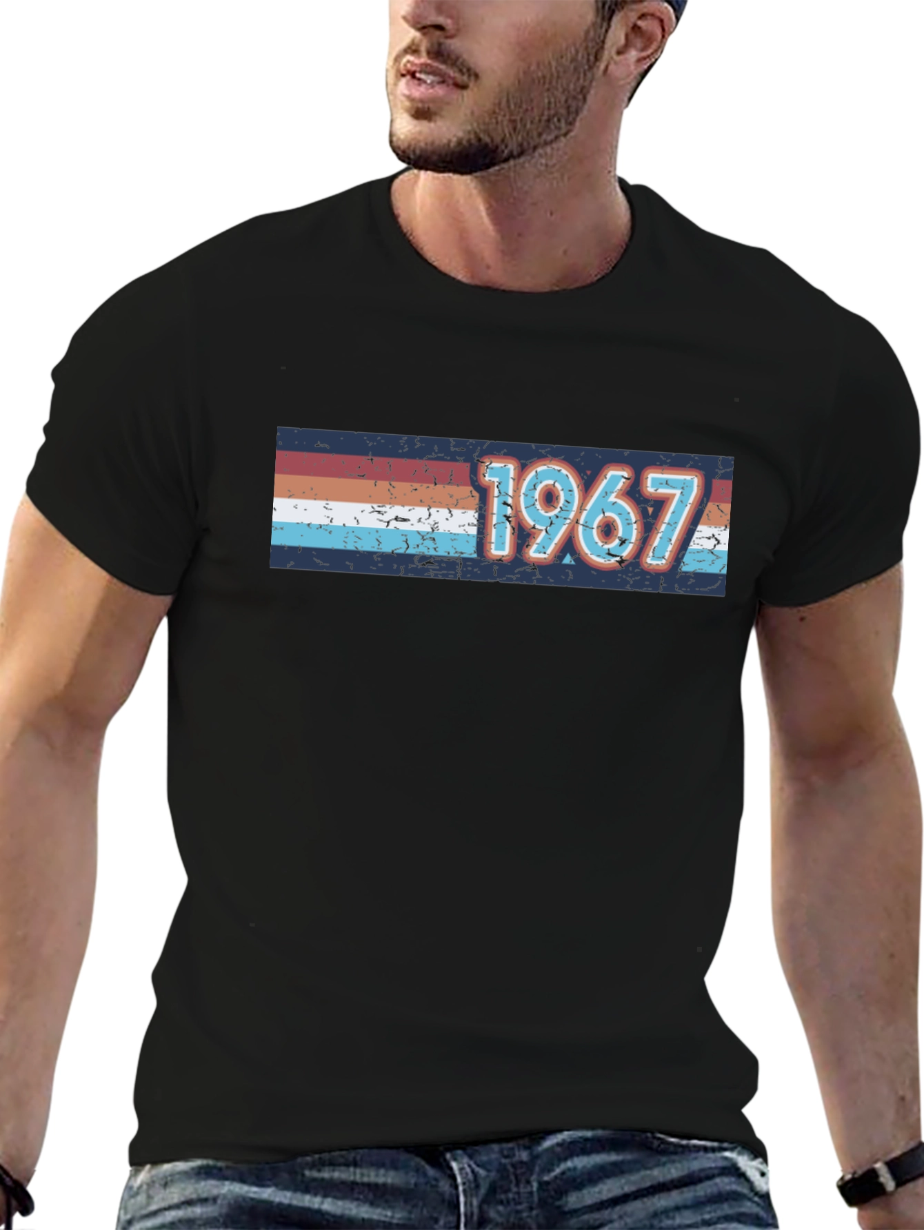 Vintage 1967 T-Shirt Retro Birthday Gift