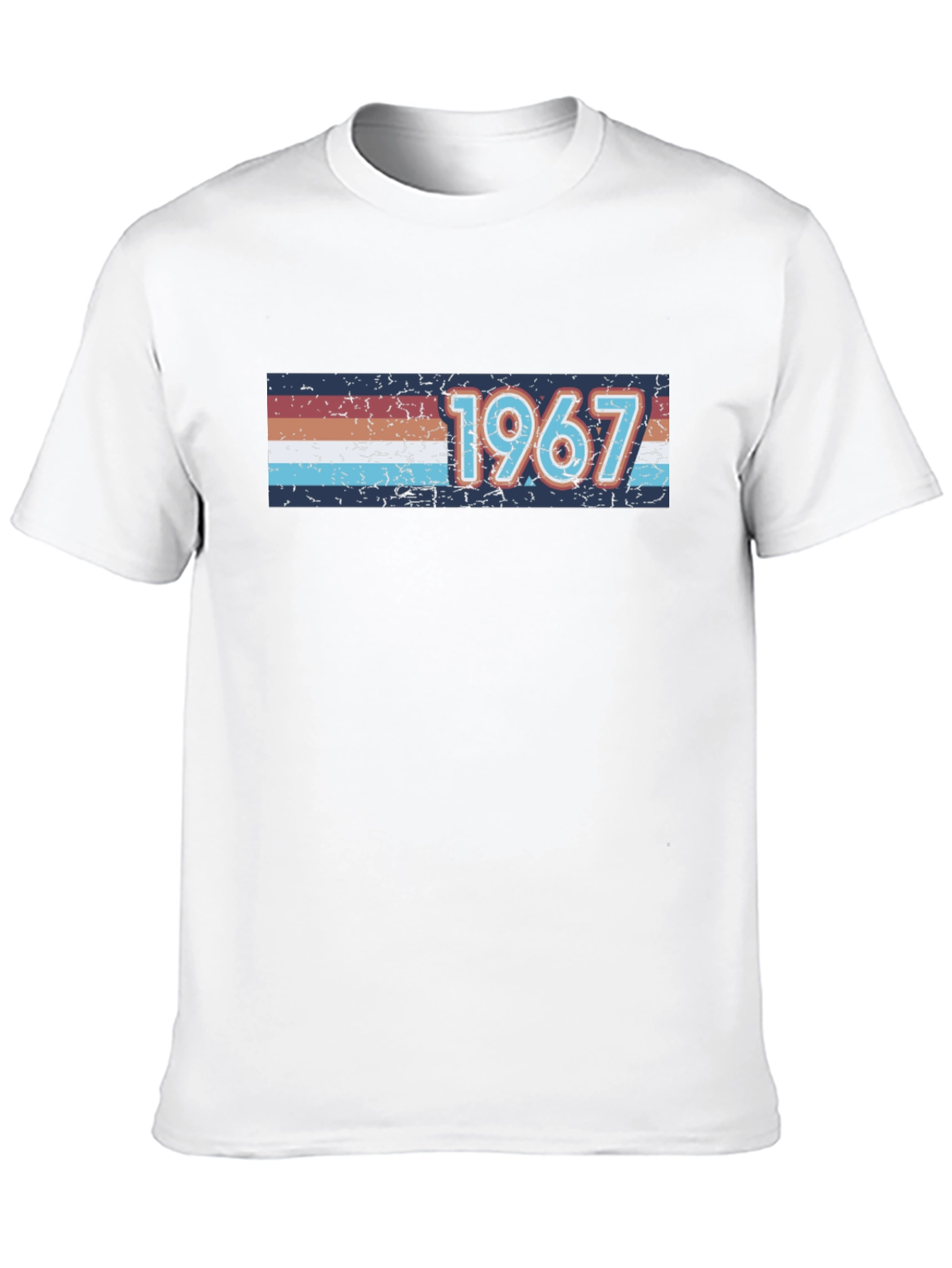 Vintage 1967 T-Shirt Retro Birthday Gift