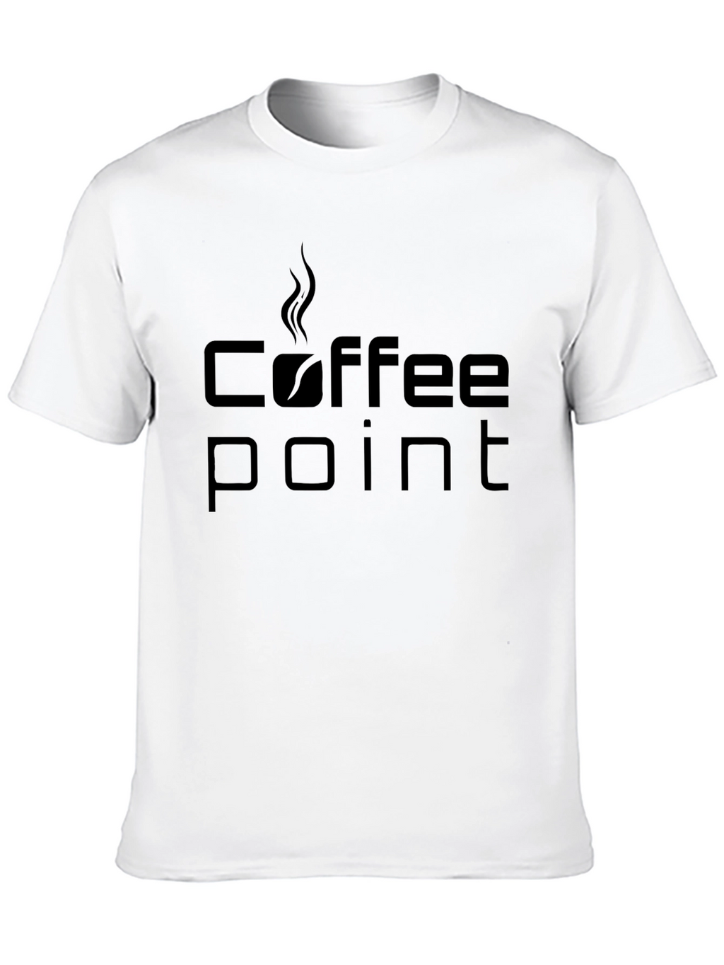 Coffee Point Black Graphic T-Shirt