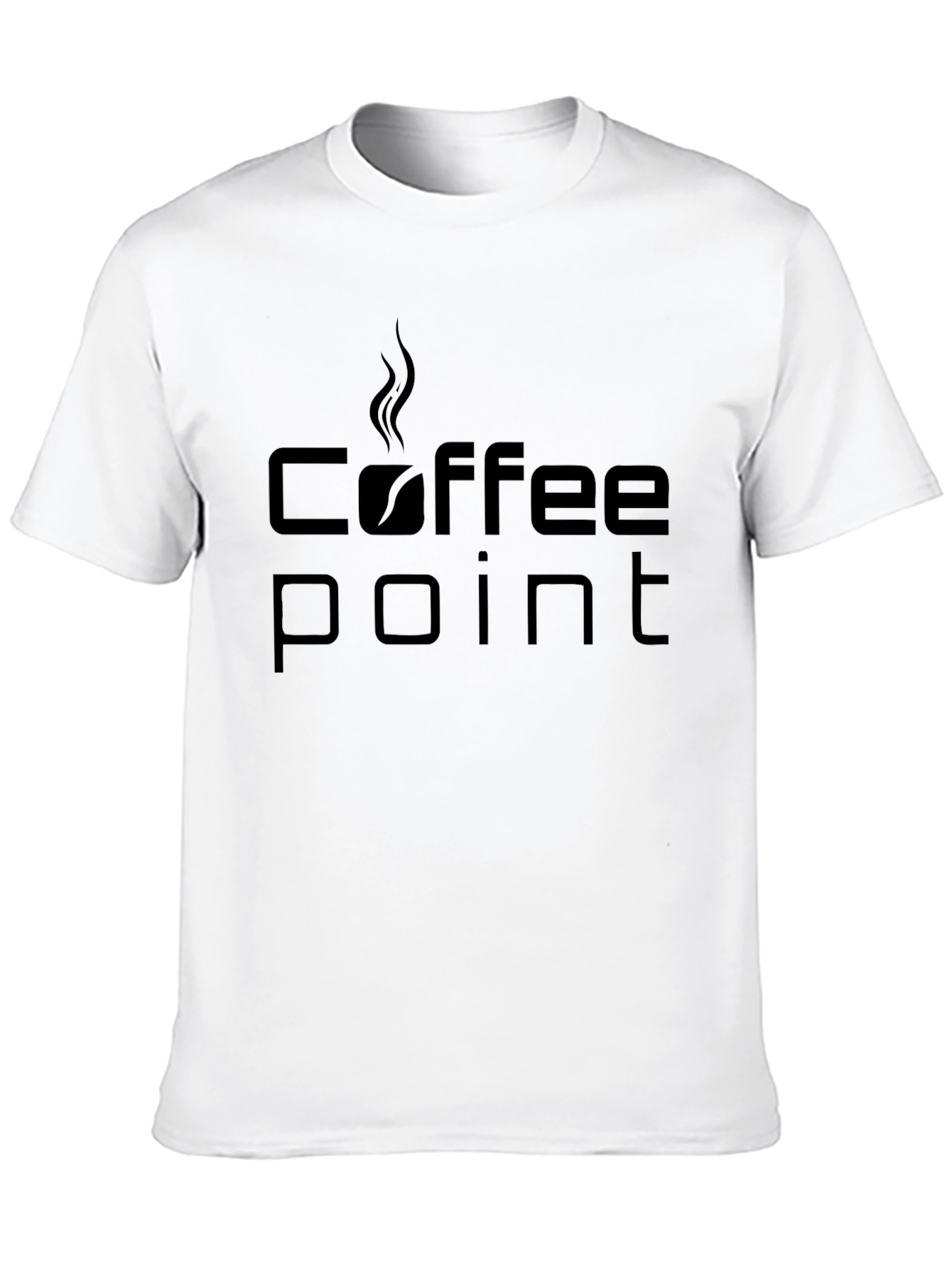 Coffee Point Black Graphic T-Shirt