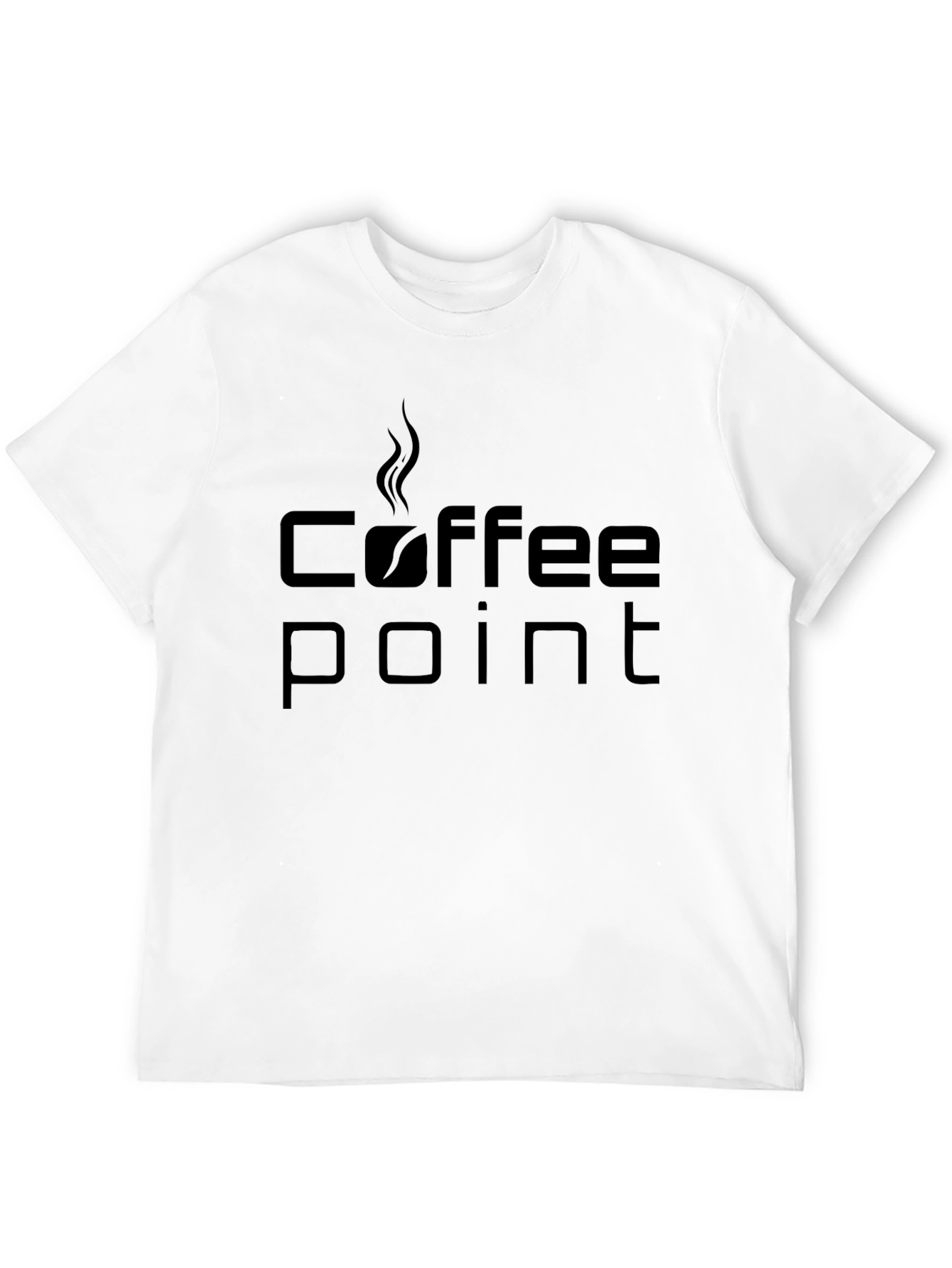 Coffee Point Black Graphic T-Shirt