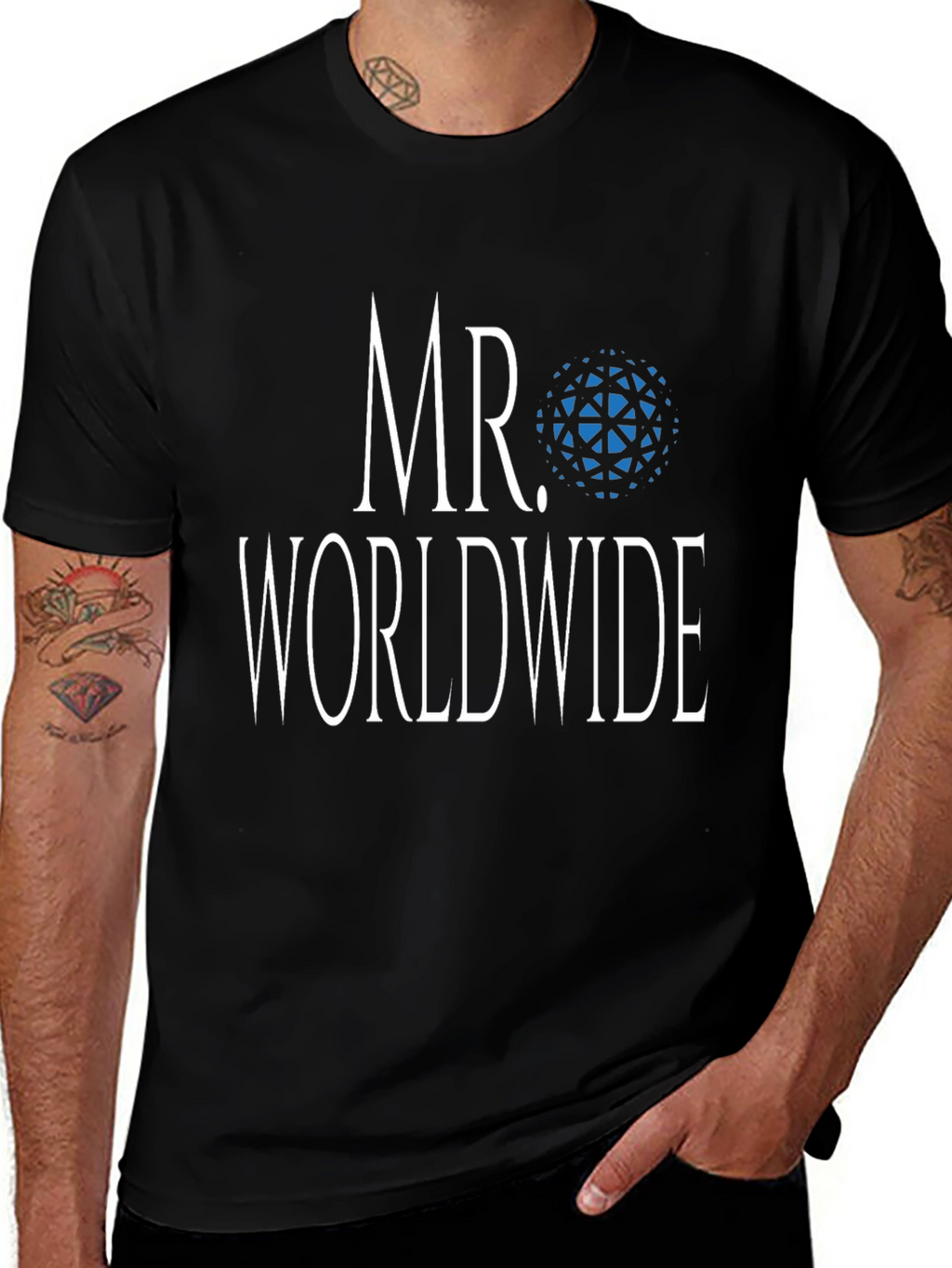Mr. Worldwide Graphic T-Shirt