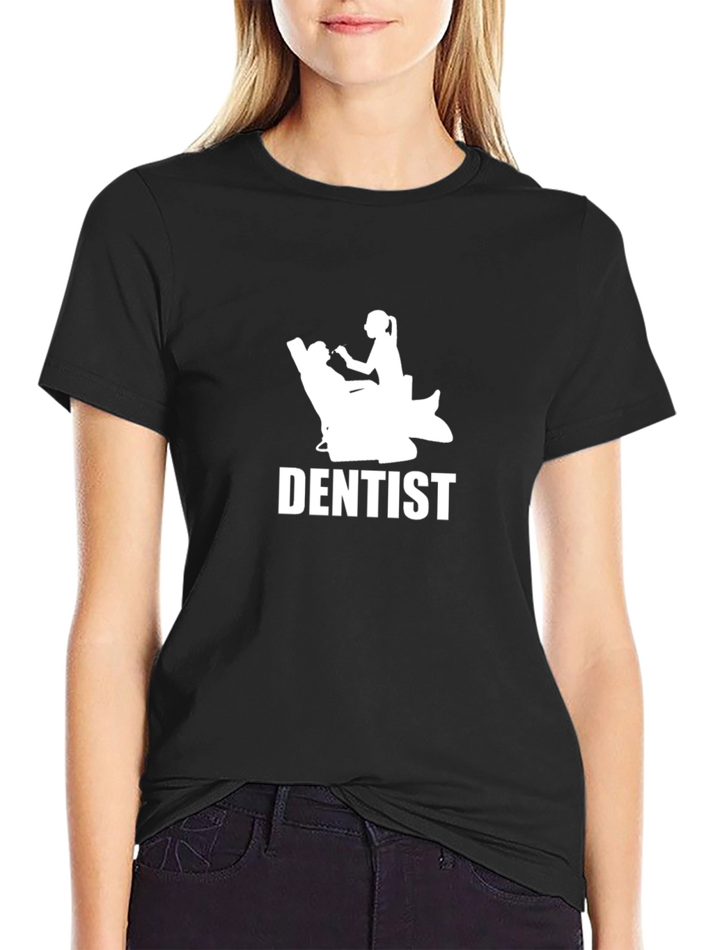 Dentist T-Shirt - Black Funny Graphic Tee