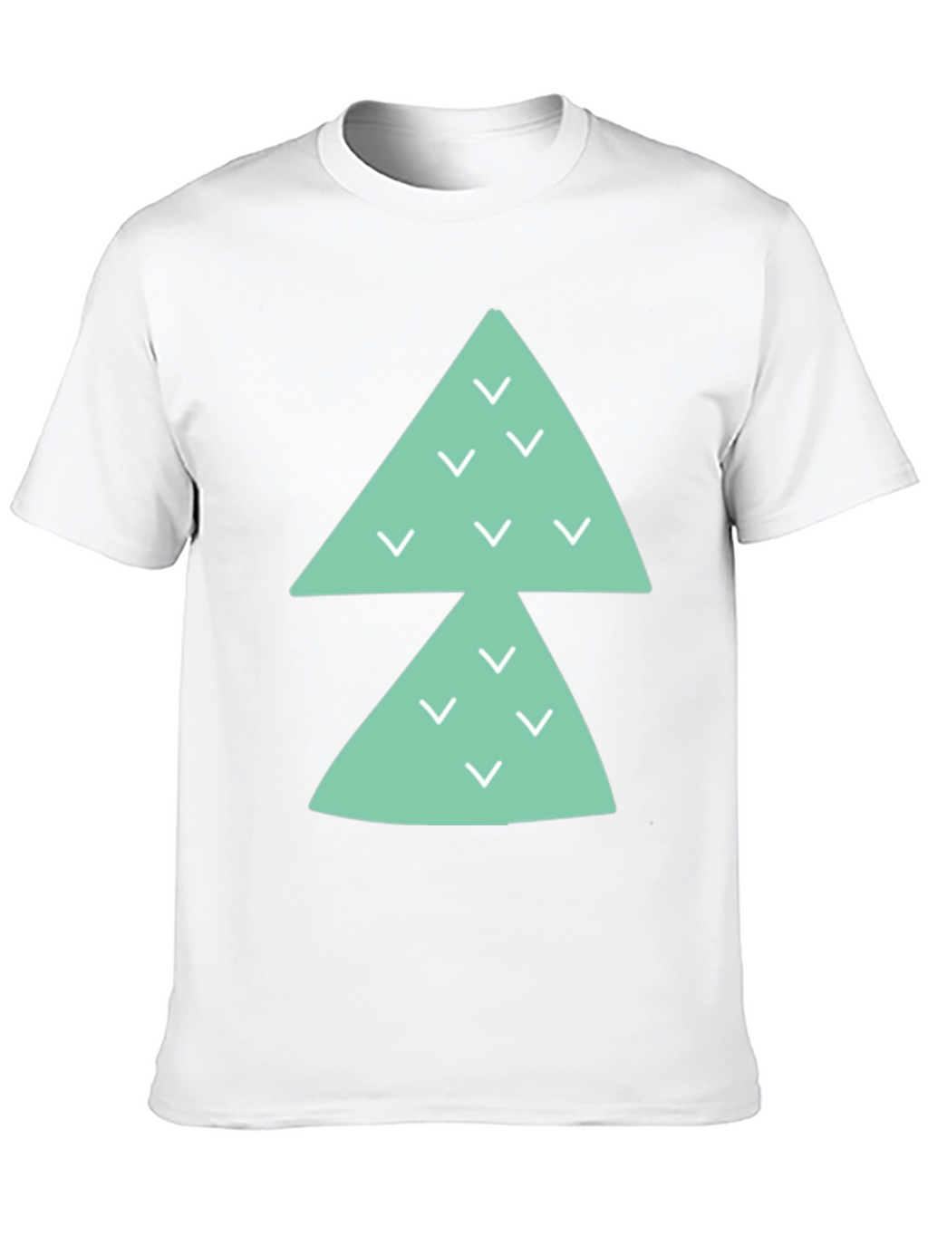 Modern Triangle Arrow Graphic Tee