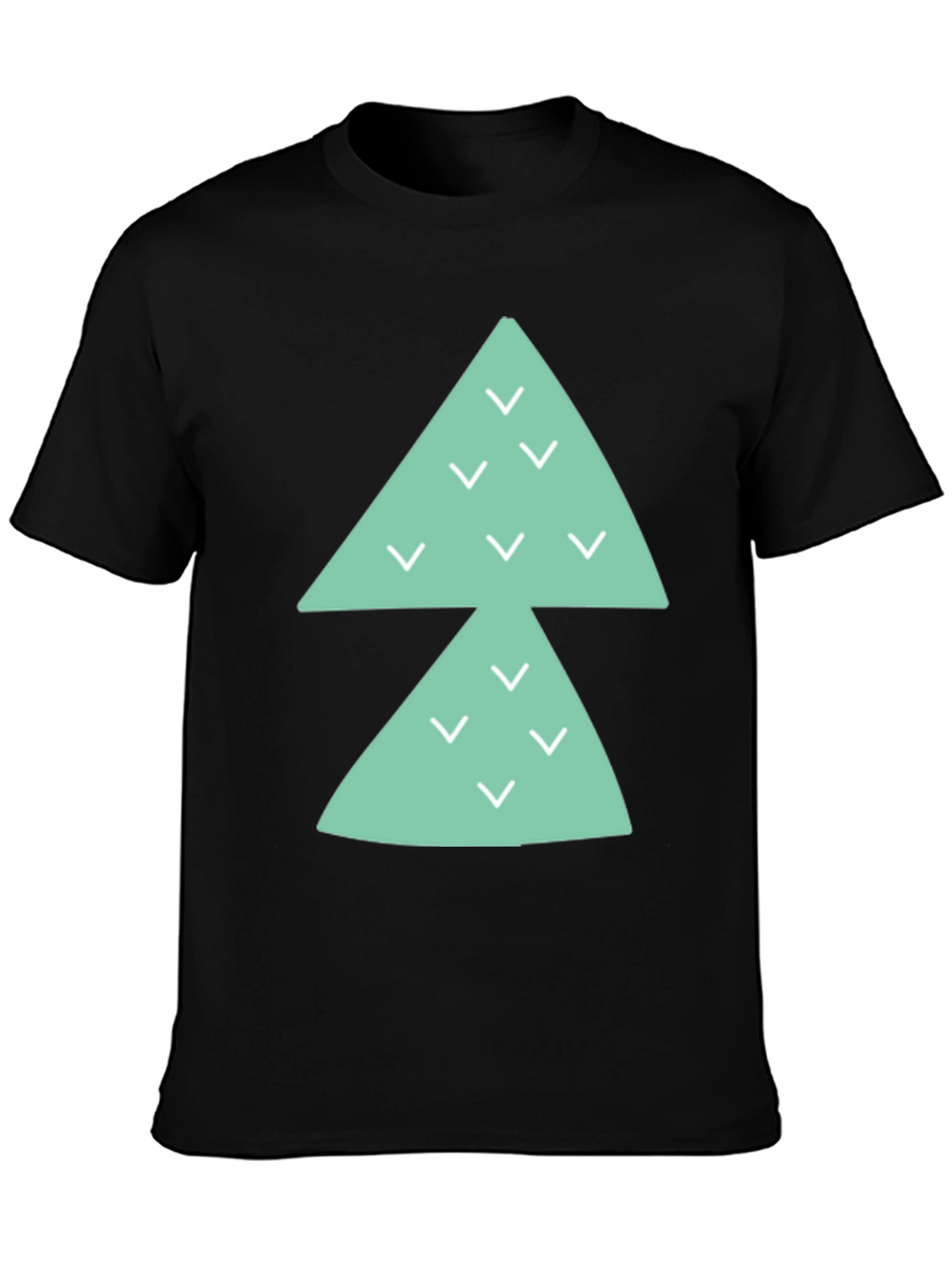 Modern Triangle Arrow Graphic Tee