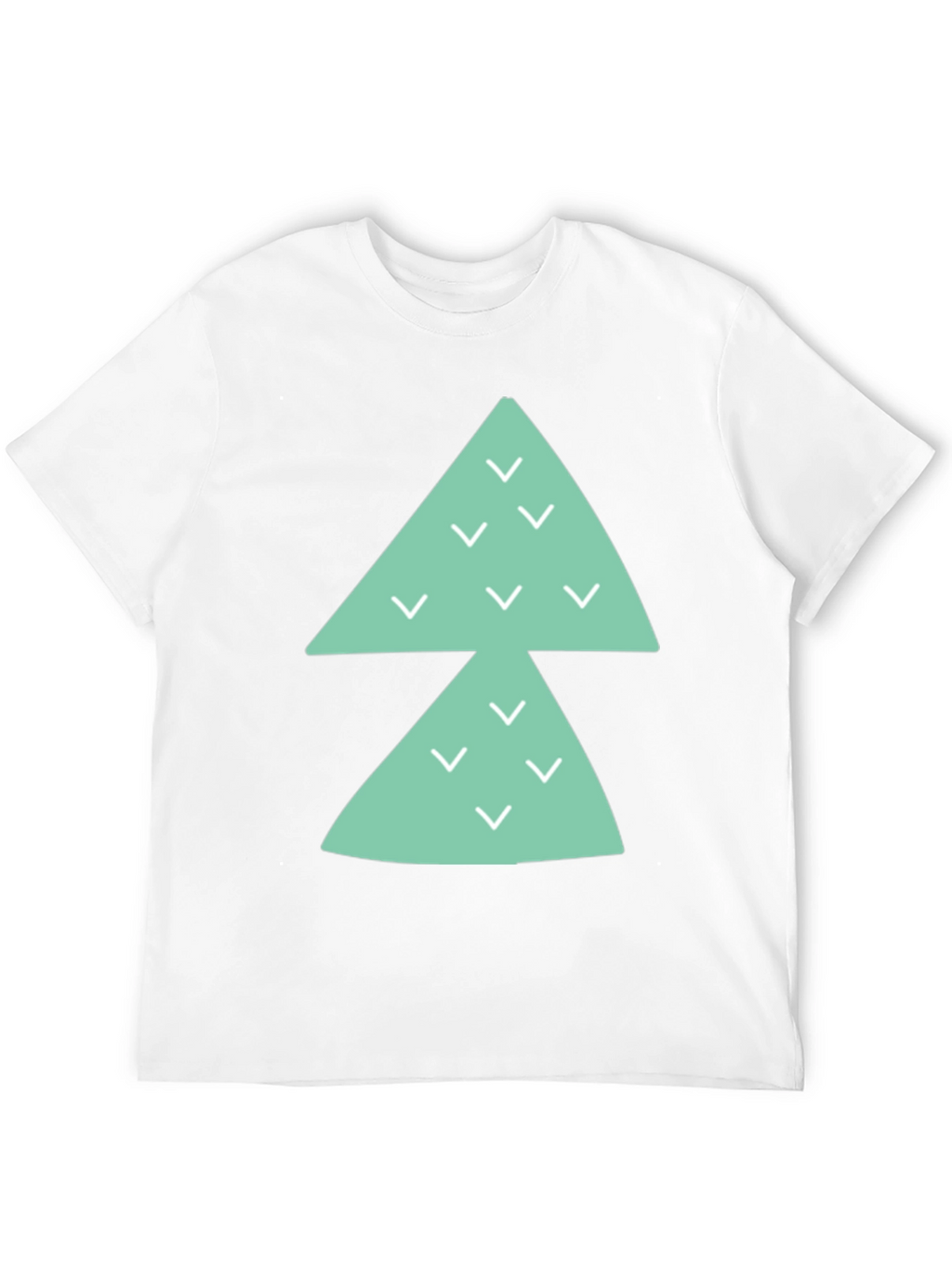 Modern Triangle Arrow Graphic Tee