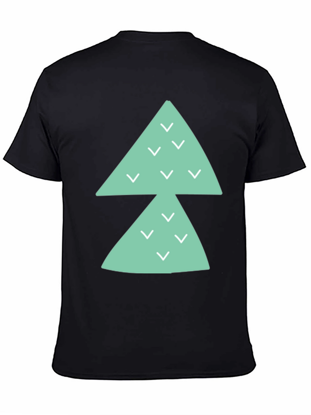 Modern Triangle Arrow Graphic Tee