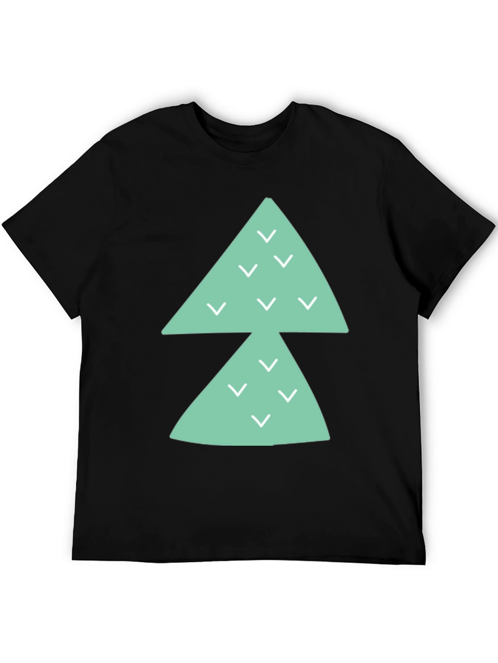 Modern Triangle Arrow Graphic Tee