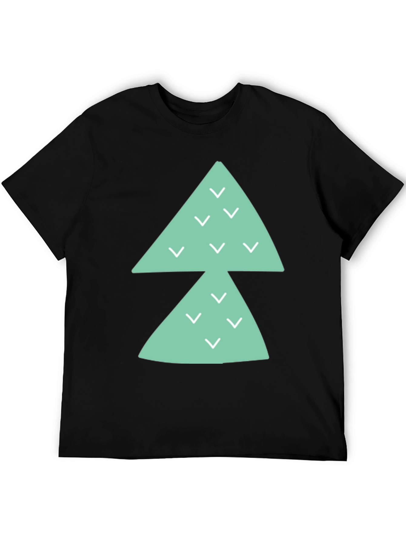 Modern Triangle Arrow Graphic Tee