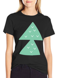 Modern Triangle Arrow Graphic Tee