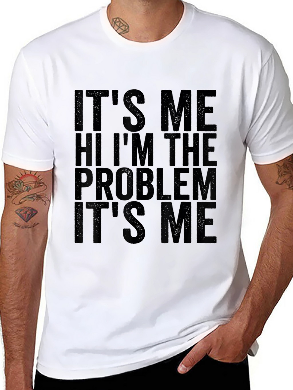 Its Me Im the Problem T-Shirt - Black