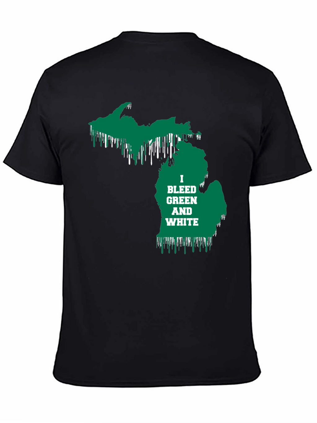 Michigan Pride T-Shirt - Bleed Green & White!