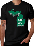 Michigan Pride T-Shirt - Bleed Green & White!