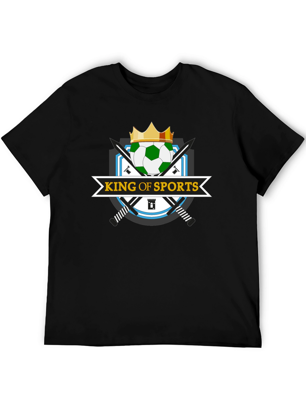 King of Sports Black T-Shirt