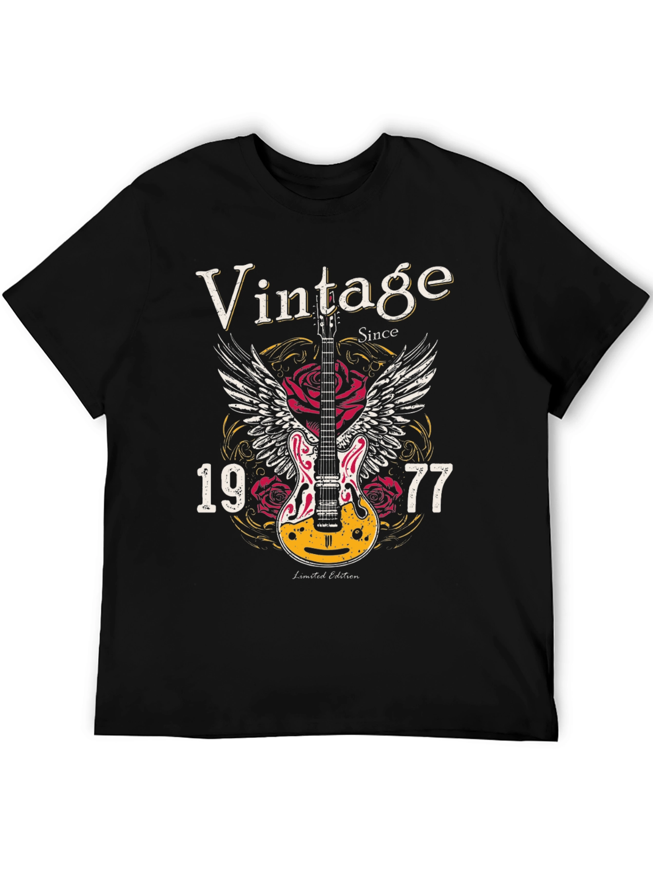 Vintage 1977 Guitar Graphic Tee