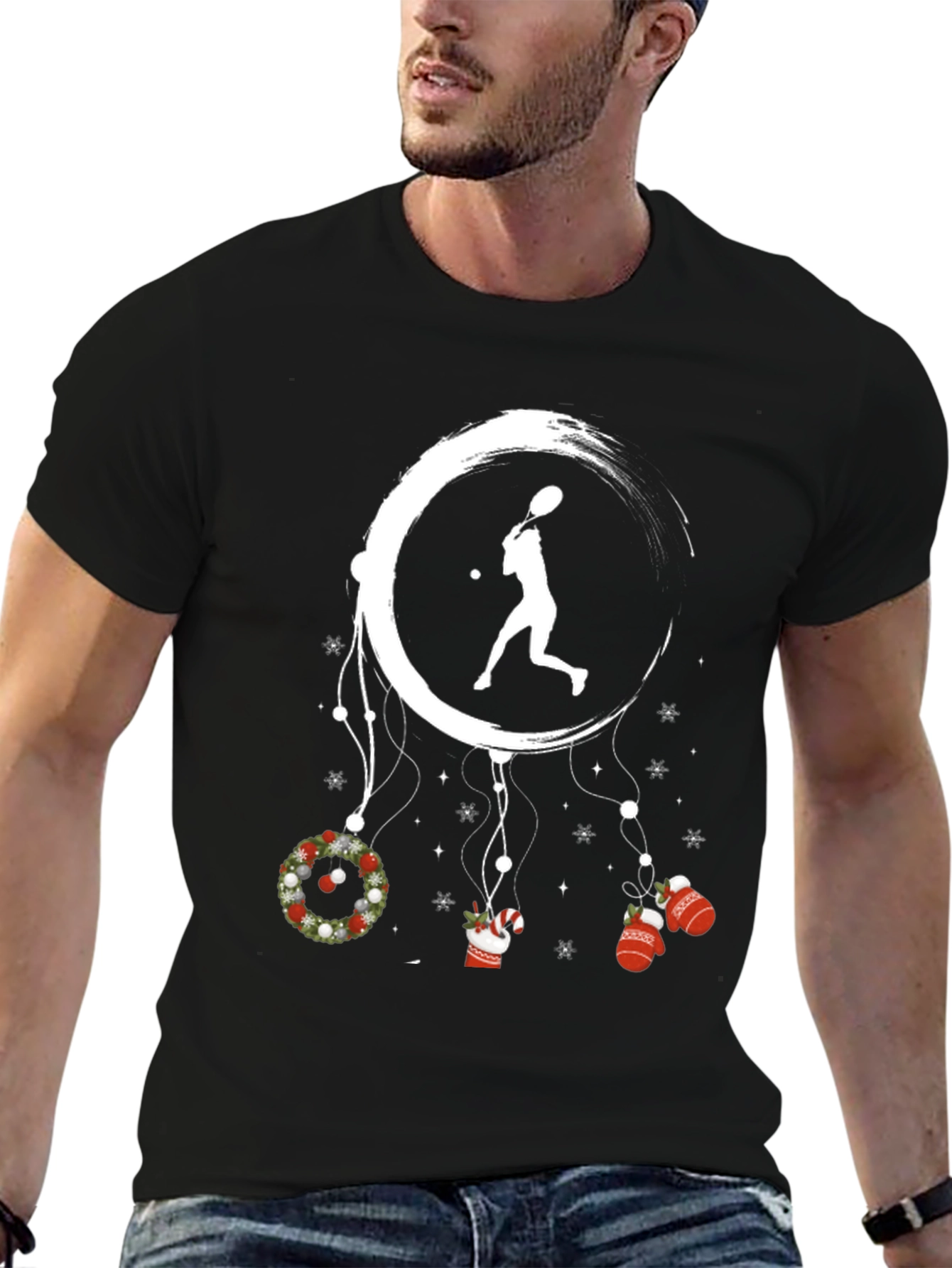 Tennis Christmas T-Shirt