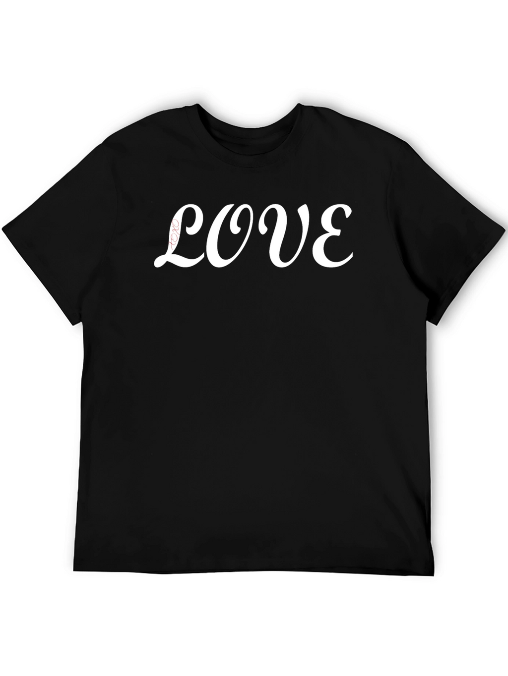 Love Graphic Print T-Shirt - Casual Wear
