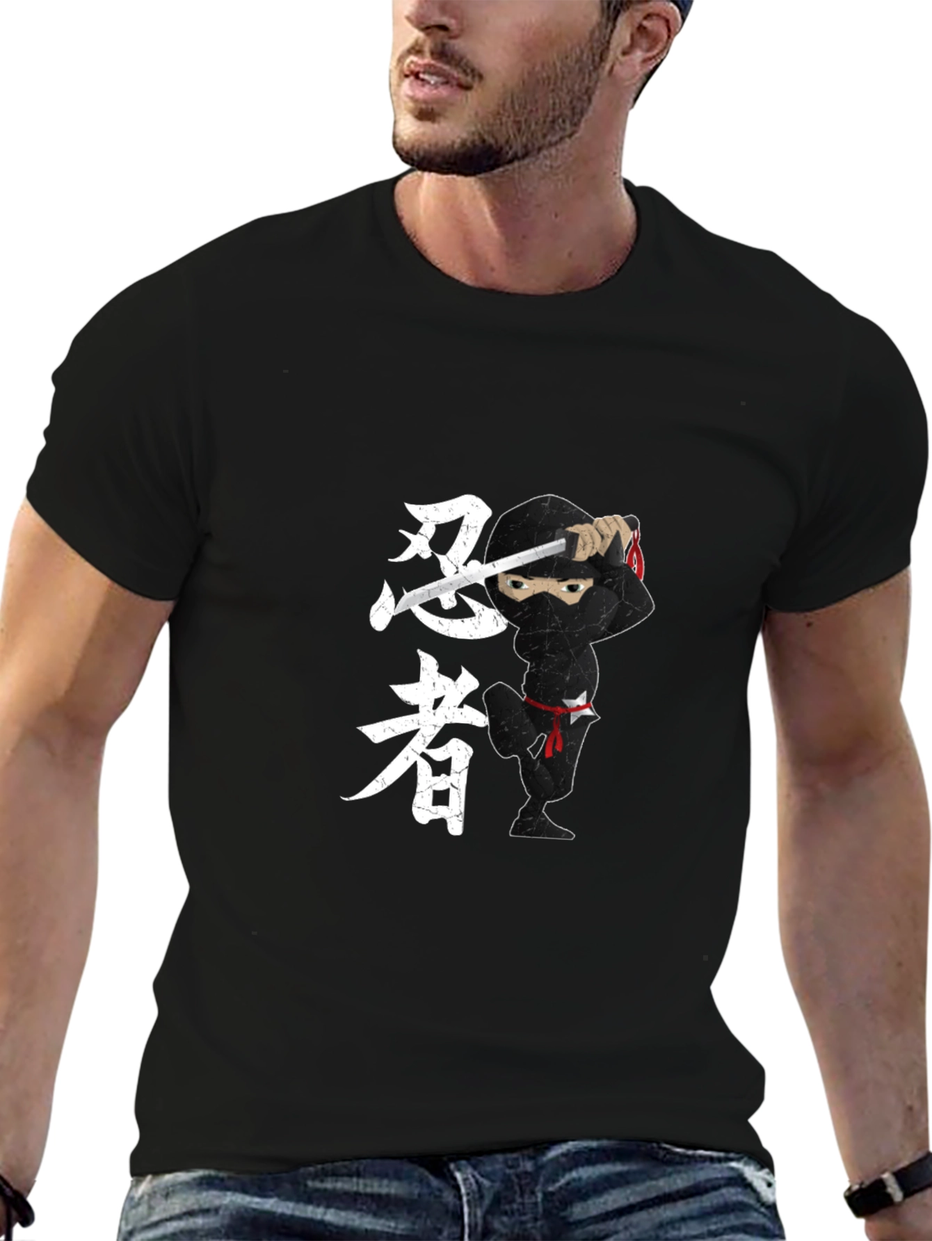 Ninja Graphic T-Shirt - Martial Arts Tee