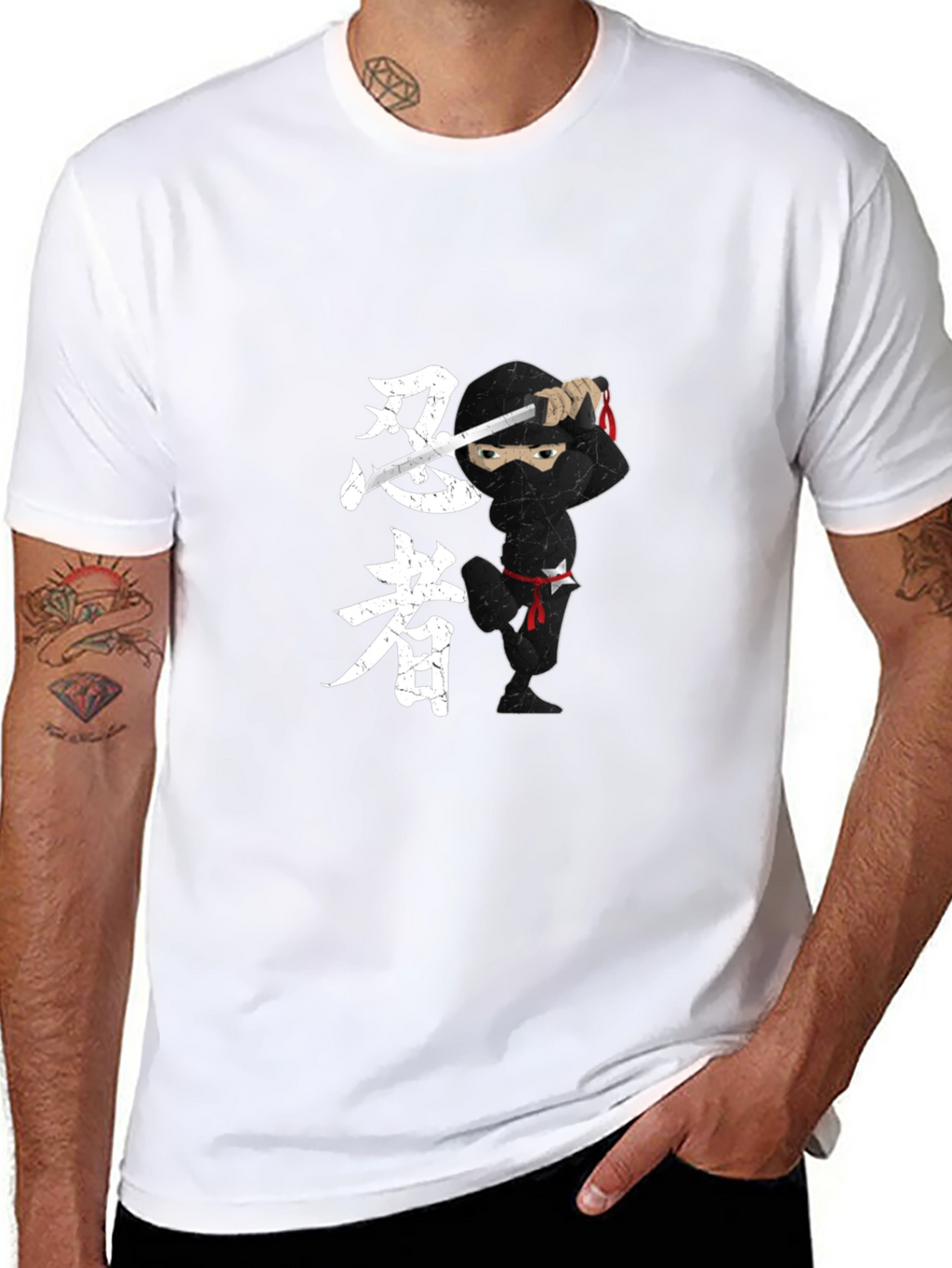 Ninja Graphic T-Shirt - Martial Arts Tee
