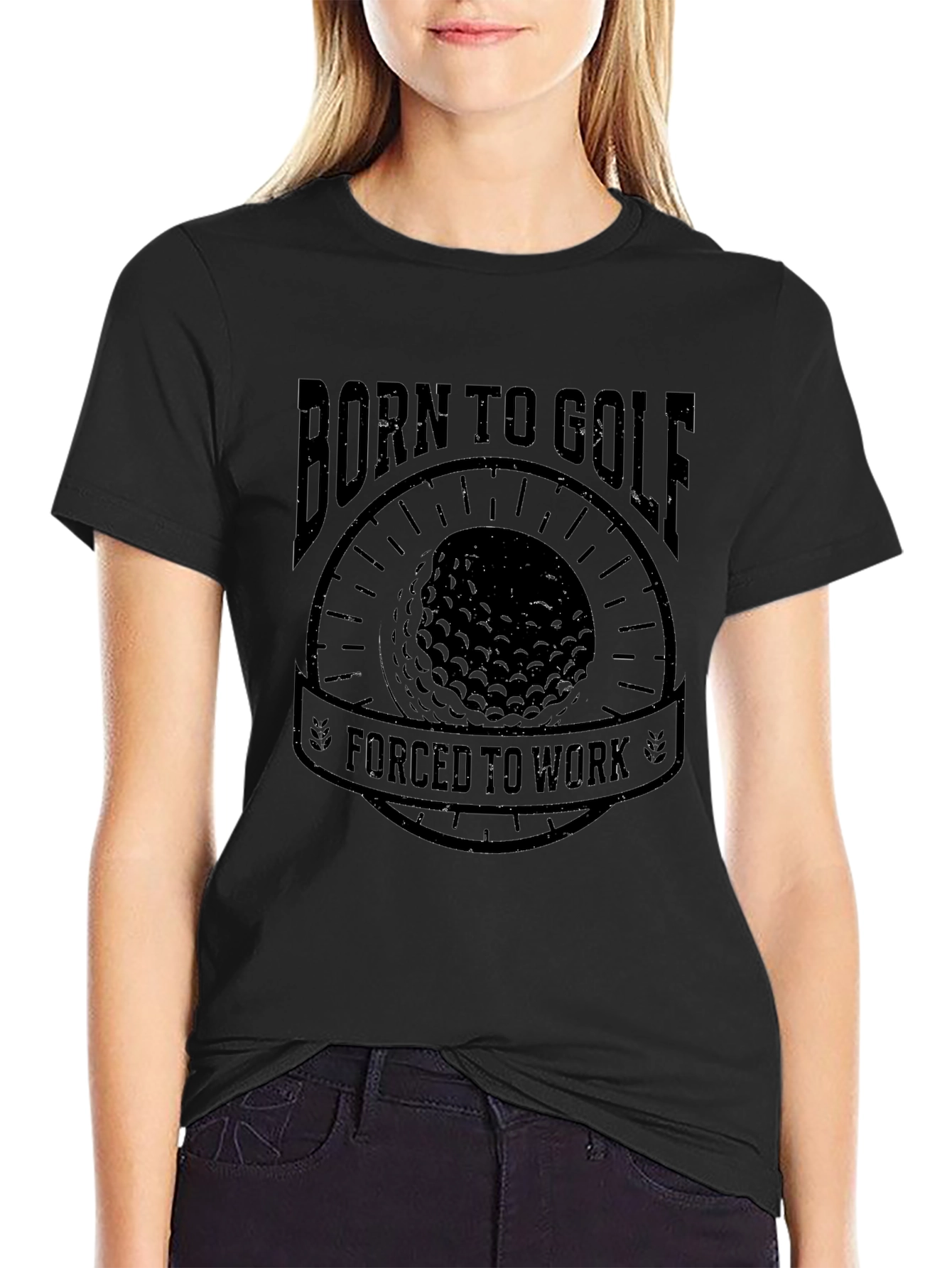 Born to Golf Mens Graphic Tee