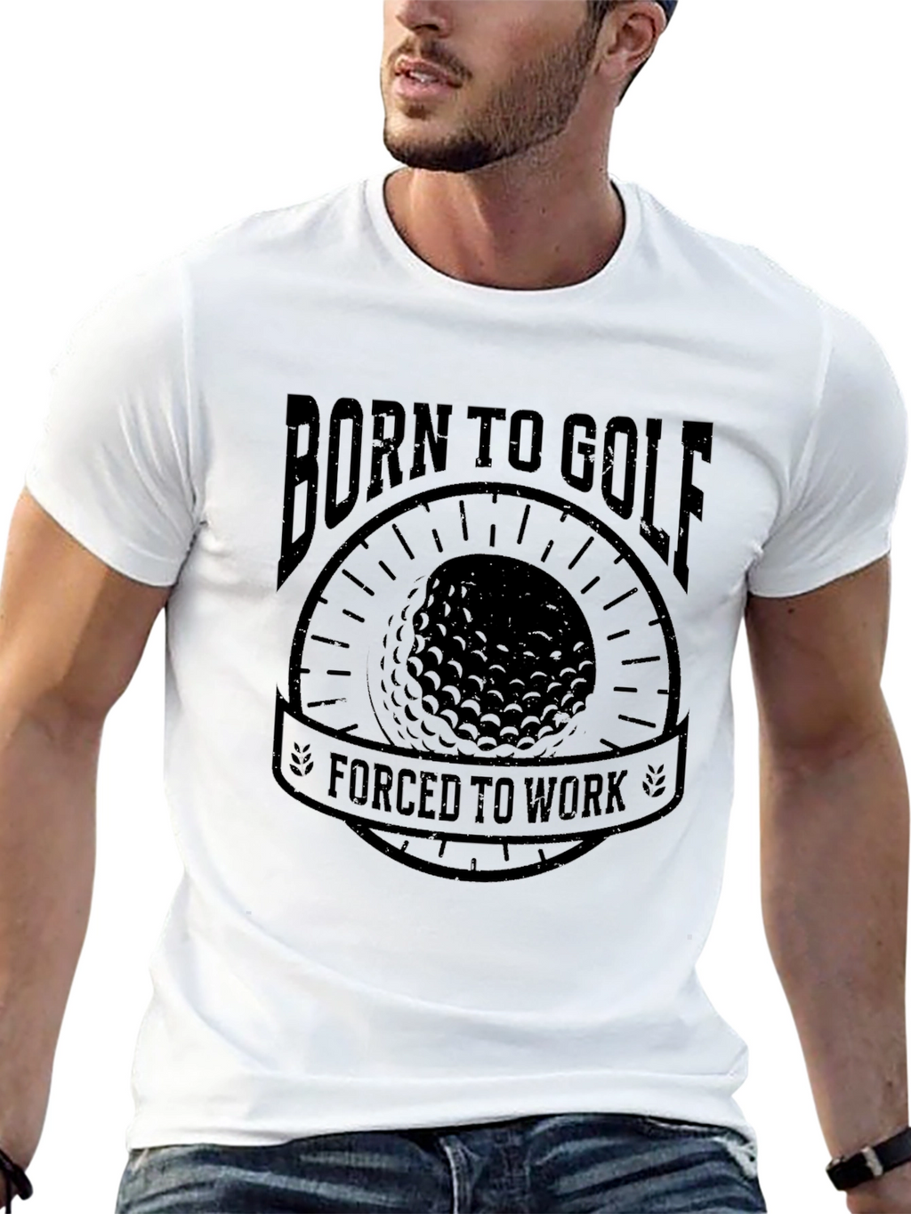 Born to Golf Mens Graphic Tee