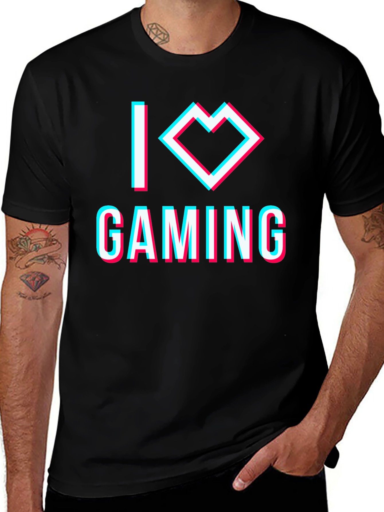 I Love Gaming T-Shirt - Gamer Apparel
