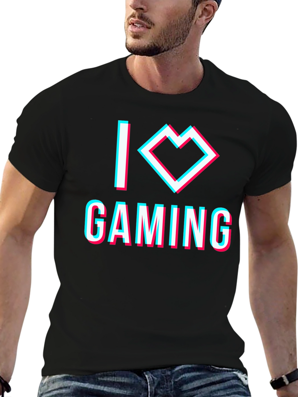 I Love Gaming T-Shirt - Gamer Apparel